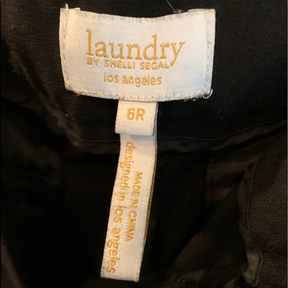 Laundry High Waist Black Work Pants - Picture 4 of 6